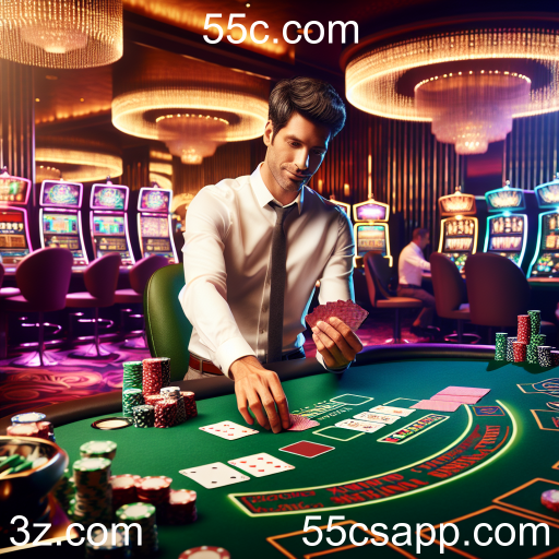 Viva a Experiência do Cassino ao Vivo no 55c.com